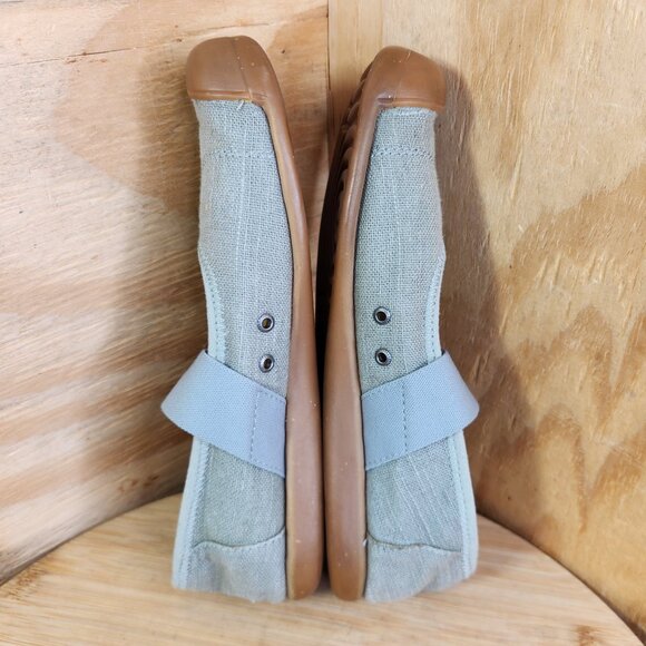 Keen Womens Sienna Mary Jane Canvas Flat Shoes - Picture 9 of 11